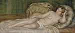 Pierre-Auguste Renoir Large Nude, 1907 oil painting reproduction