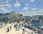 Pierre-Auguste Renoir Le Pont-Neuf, Paris, 1872 oil painting reproduction