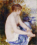 Pierre-Auguste Renoir Little Blue Nude, 1878-79 oil painting reproduction
