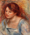 Pierre-Auguste Renoir Lucienne - 1918 oil painting reproduction