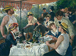 Pierre-Auguste Renoir Luncheon of the Boating Party, 1881 oil painting reproduction