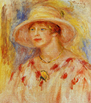 Pierre-Auguste Renoir Lydia Sieligmann - 1917 oil painting reproduction