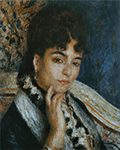 Pierre-Auguste Renoir Madame Alphonse Daudet, 1876 oil painting reproduction