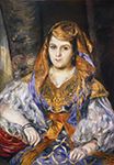 Pierre-Auguste Renoir Madame Clemetine Valensi Stora (L'Algerienne), 1870 oil painting reproduction