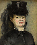 Pierre-Auguste Renoir Madame Darras as an Horsewoman, 1873 oil painting reproduction