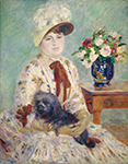 Pierre-Auguste Renoir Madame Hagen, 1883 oil painting reproduction