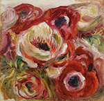 Pierre-Auguste Renoir Anemones 01 oil painting reproduction
