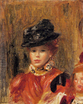 Pierre-Auguste Renoir Madame Le Brun and Her Daughter oil painting reproduction