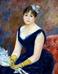 Pierre-Auguste Renoir Madame Leon Clapisson (also known as Marie Henriette Valentine Billet), 1883 oil painting reproduction