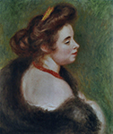 Pierre-Auguste Renoir Madame Maurice Denis, 1904 oil painting reproduction