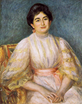 Pierre-Auguste Renoir Madame Paul Gallimard nee. Lucie Duche, 1892 oil painting reproduction