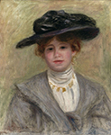Pierre-Auguste Renoir Madame Paul Valery, 1904 oil painting reproduction