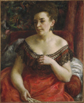 Pierre-Auguste Renoir Madame Pierre Henri Renoir (Blanche-Marie Blanc), 1870 oil painting reproduction