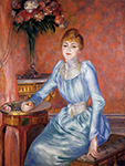 Pierre-Auguste Renoir Madame Robert de Bonnieres - 1889 oil painting reproduction