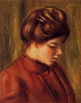 Pierre-Auguste Renoir Mlle. Christine Lerolle- 1895-1896 oil painting reproduction