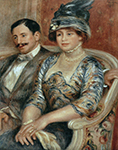Pierre-Auguste Renoir Monsieur and Madame Bernheim de Villers, 1910 oil painting reproduction