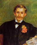 Pierre-Auguste Renoir Monsieur Germain- 1800 oil painting reproduction