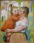 Pierre-Auguste Renoir Mother and Child, 1886 oil painting reproduction