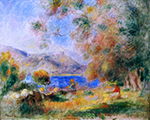 Pierre-Auguste Renoir Near Cagnes oil painting reproduction