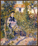 Pierre-Auguste Renoir Nini in the Garden, 1875-76 oil painting reproduction