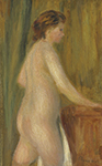 Pierre-Auguste Renoir Nude with Bath Towel, 1912 oil painting reproduction