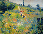 Pierre-Auguste Renoir Path Leading through Tall Grass, 1876-77 oil painting reproduction