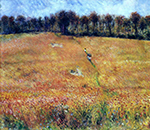 Pierre-Auguste Renoir Path through the High Grass, 1876 oil painting reproduction