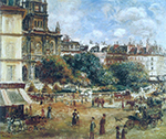 Pierre-Auguste Renoir Place de la Trinite, 1875 02 oil painting reproduction