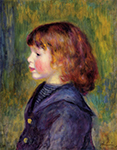 Pierre-Auguste Renoir Portrait of Pierre Renoir in a Sailor Suit, 1890 oil painting reproduction