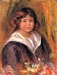 Pierre-Auguste Renoir Portrait of a Boy (Jean Pascalis), 1916 oil painting reproduction