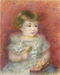 Pierre-Auguste Renoir Portrait of a Child (Lucien Daudet), 1878 oil painting reproduction