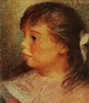 Pierre-Auguste Renoir Portrait of a Girl, 1879-80 oil painting reproduction