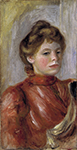 Pierre-Auguste Renoir Portrait of a Woman, 1891-92 oil painting reproduction