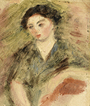 Pierre-Auguste Renoir Portrait of a Young Woman (Gabrielle) oil painting reproduction