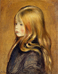 Pierre-Auguste Renoir Portrait of Edmond Renoir, Jr. - 1888 oil painting reproduction