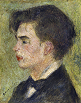 Pierre-Auguste Renoir Portrait of Georges Riviere, 1877 oil painting reproduction