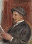 Pierre-Auguste Renoir Portrait of Georges Riviere, 1909 oil painting reproduction