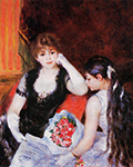 Pierre-Auguste Renoir At the Concert, 1880 oil painting reproduction