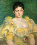 Pierre-Auguste Renoir Portrait of Madame Stephen Pichon, 1895 oil painting reproduction