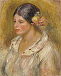 Pierre-Auguste Renoir Portrait of Madeleine, 1912-14 oil painting reproduction