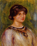 Pierre-Auguste Renoir Portrait of Marie Lestringuez, 1912 oil painting reproduction