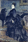 Pierre-Auguste Renoir Portrait of Mme Georges Hartmann, 1874 oil painting reproduction