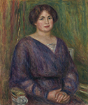 Pierre-Auguste Renoir Portrait of Mme Louis Prat, 1913 oil painting reproduction