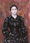 Pierre-Auguste Renoir Portrait of Mme Paulin, 1885-90 oil painting reproduction