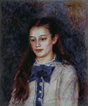 Pierre-Auguste Renoir Portrait of Therese Berard, 1879 oil painting reproduction