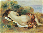 Pierre-Auguste Renoir Reclining Nude, 1892 oil painting reproduction