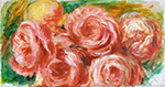 Pierre-Auguste Renoir Red Roses oil painting reproduction