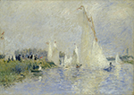 Pierre-Auguste Renoir Regatta at Argenteuil, 1874 oil painting reproduction