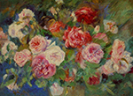 Pierre-Auguste Renoir Roses, 1885 oil painting reproduction