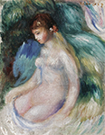 Pierre-Auguste Renoir Seated Nude, 1890-94 oil painting reproduction